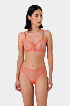 Set: Naomi Soft Hot Coral