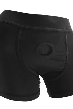 Packer Gear Black Boxer Brief Harness /XL