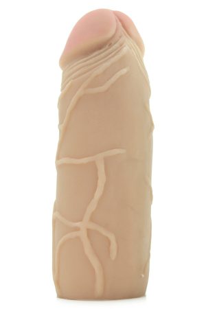 Mega 1 Inch Fanta Flesh Extension in White